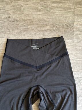 Vitality® Black High-Waist Seam Detail Leggings